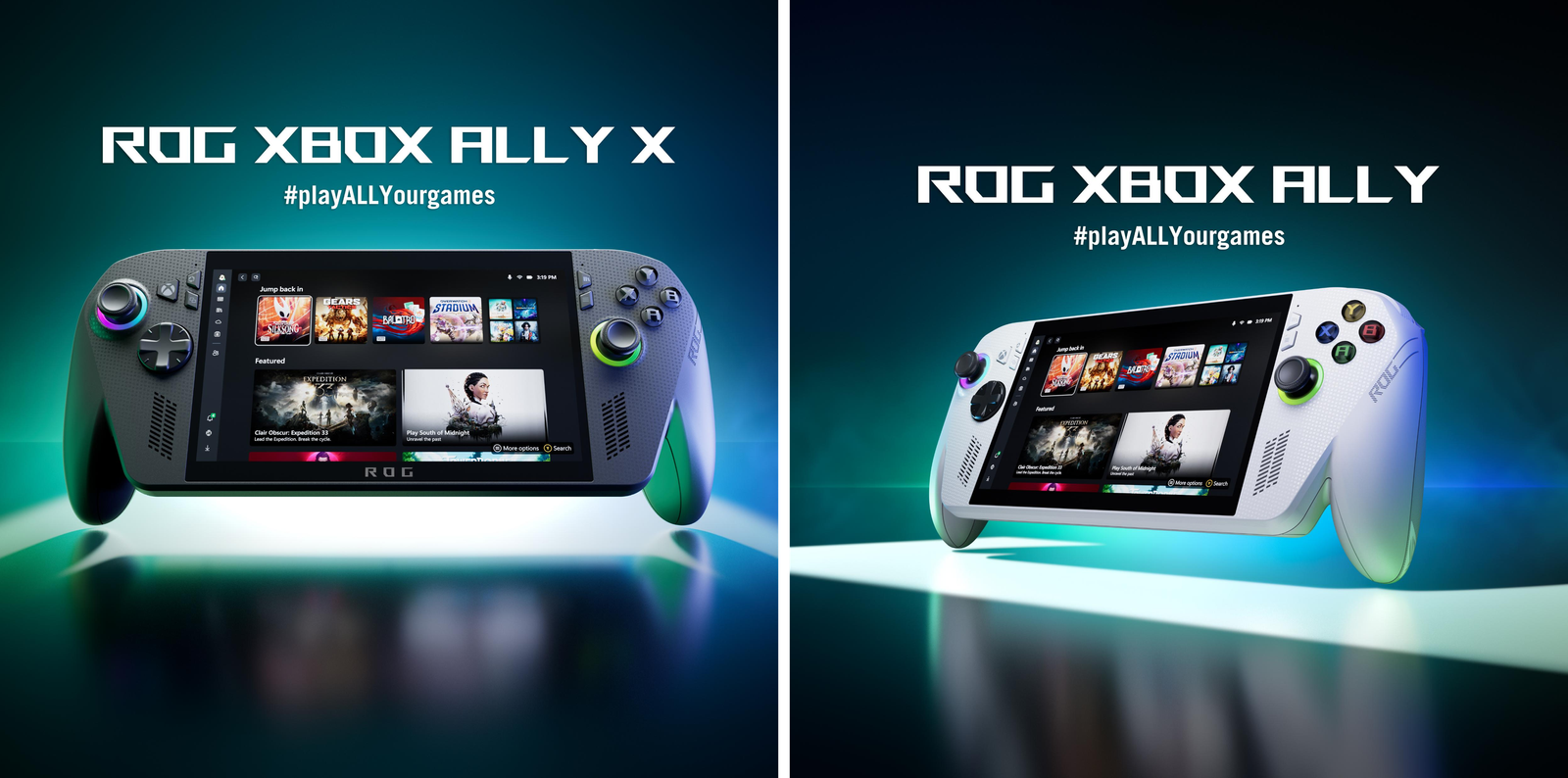 تسريب أسعار أجهزة ROG Xbox Ally المحمولة عبر موقع ASUS