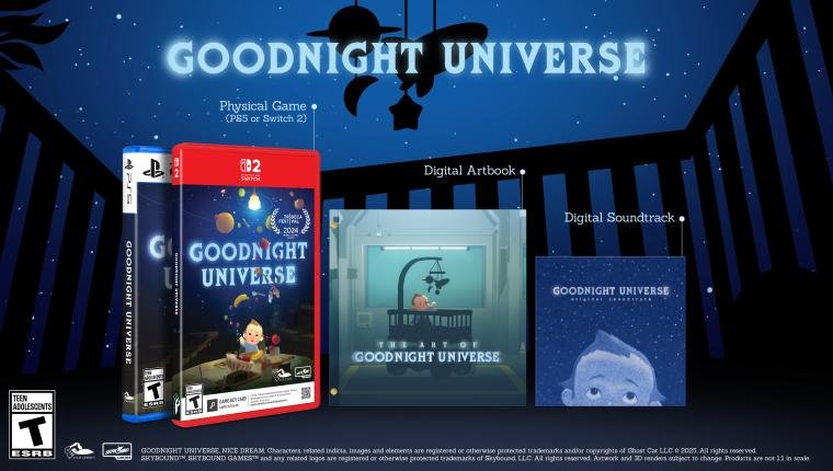 لعبة Goodnight Universe تحصل رسميًا على نسخ فيزيائية