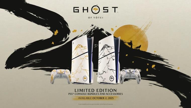 بلايستيشن تطلق إصدار PS5 مستوحى من Ghost of Yōtei مع لمسات فنية مذهلة