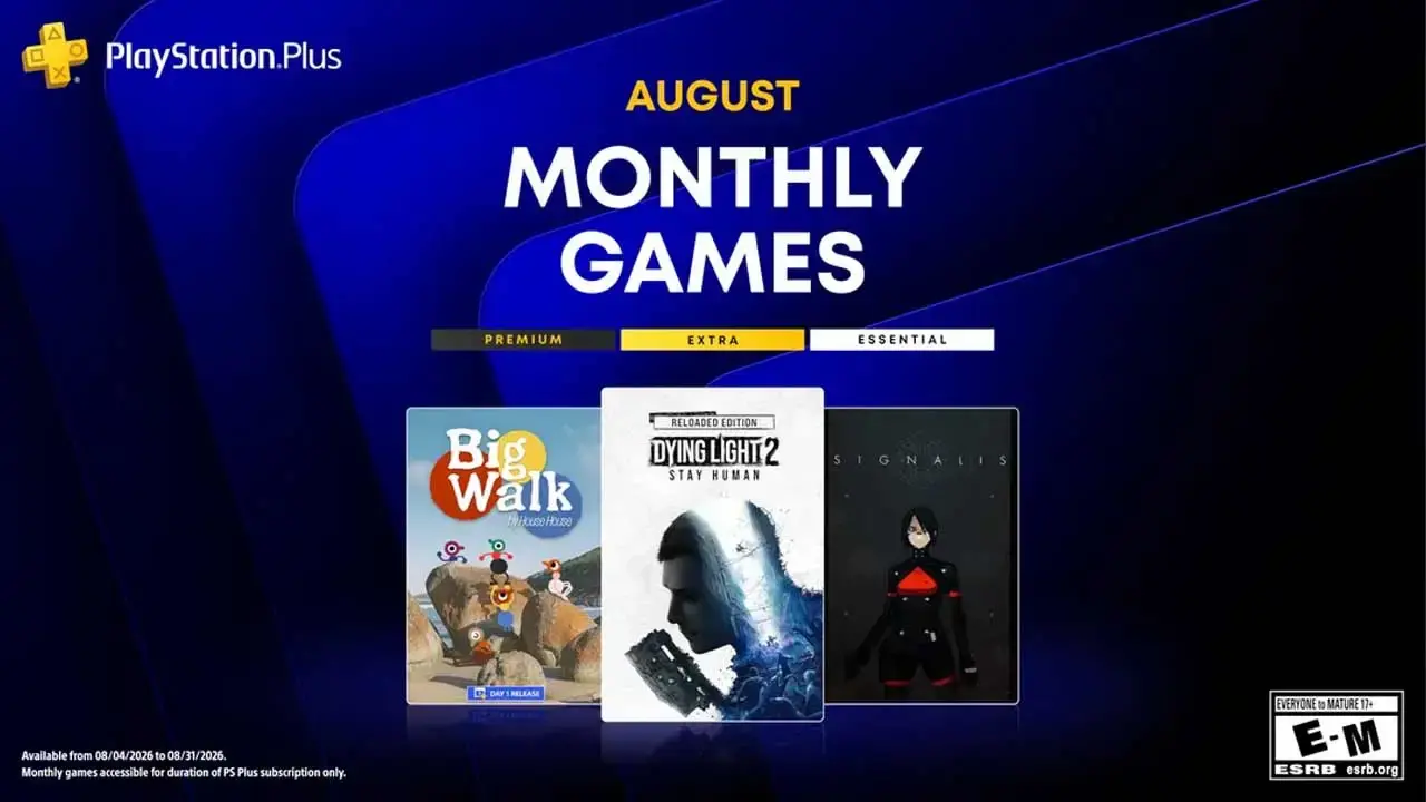 الكشف رسمياً عن ألعاب PlayStation Plus المجانية لشهر أغسطس 2026م